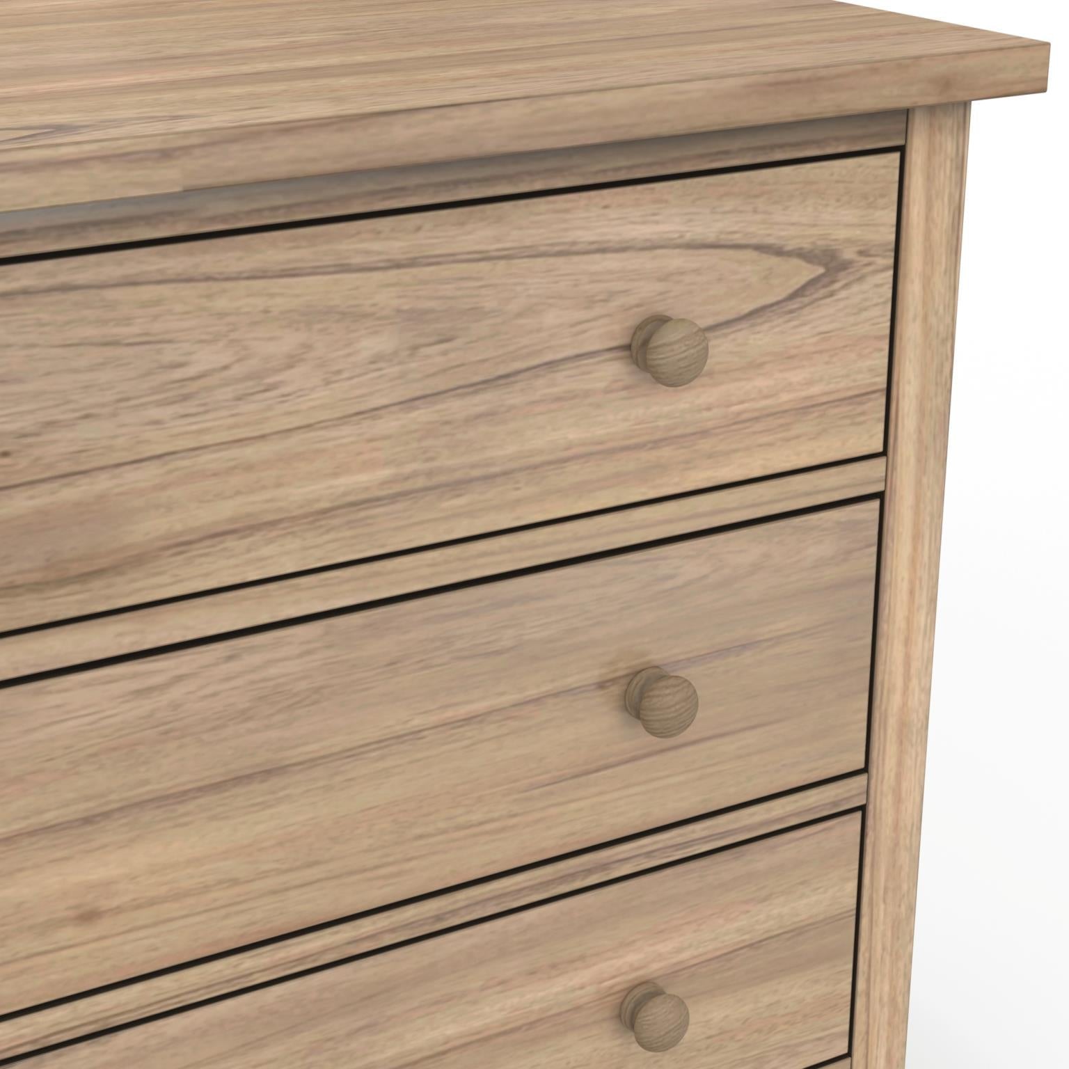 Palmer Collection Six Drawer Dresser - Natural