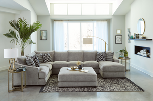 Stanton 338 Collection Sectional - Domain Dove