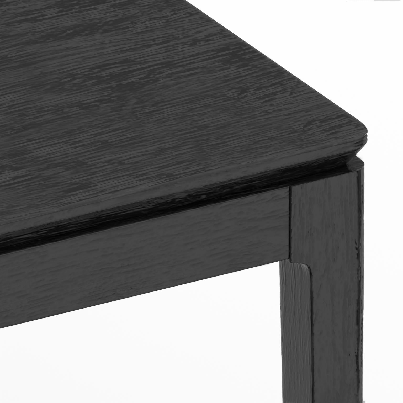 Cove Rectangular Dining Table - Vintage Black