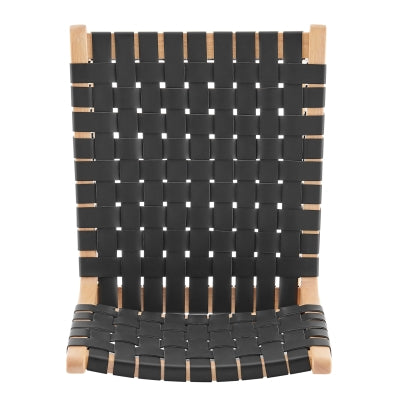 Marco Modern Woven Dining Chair - Natural/Black