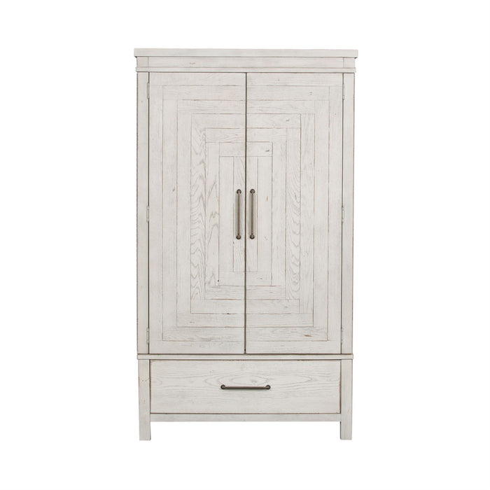 Modern Farmhouse Collection Armoire - Antique White