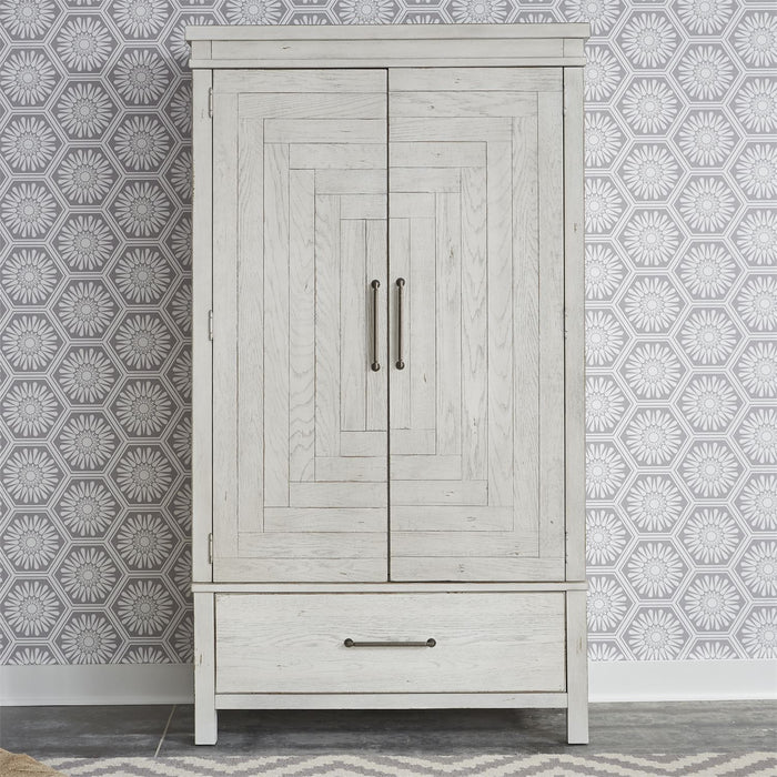 Modern Farmhouse Collection Armoire - Antique White