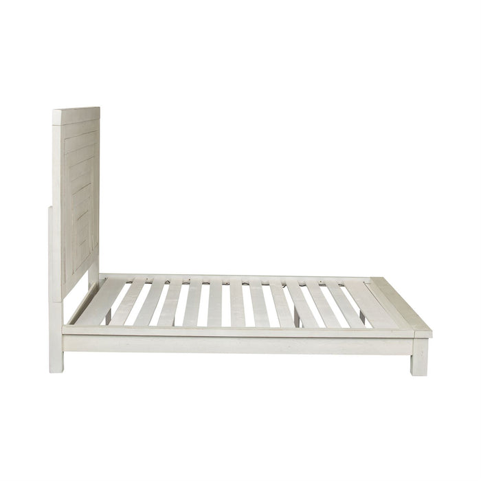 Modern Farmhouse Collection Queen Platform Bed - Antique White