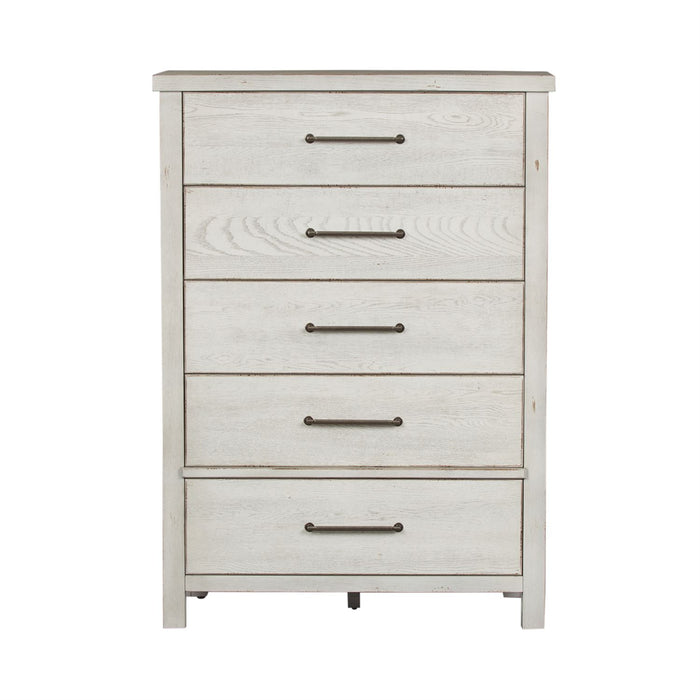 Modern Farmhouse Collection Chest - Antique White