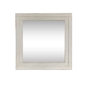 Modern Farmhouse Collection Mirror - Antique White