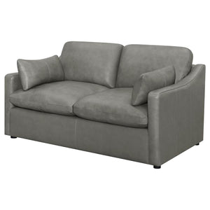 Grayson Leather Loveseat
