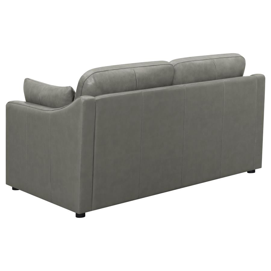 Grayson Leather Loveseat