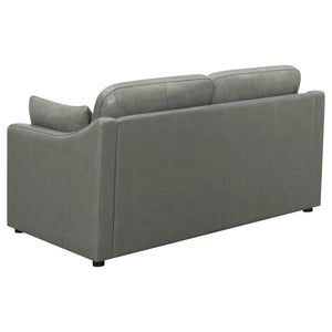 Grayson Leather Loveseat