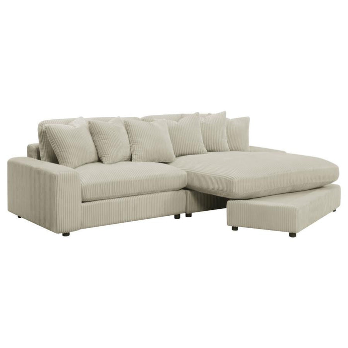 Blaine 2 Pc Reversible Sectional - Sand