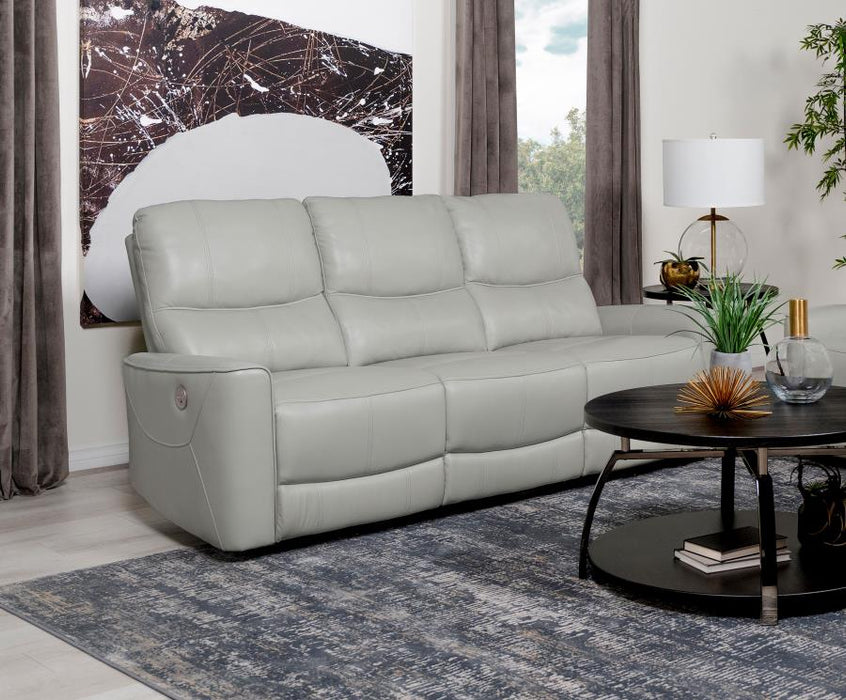 Greenfield Power Reclining Sofa - Ivory