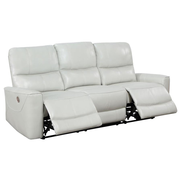 Greenfield Power Reclining Sofa - Ivory