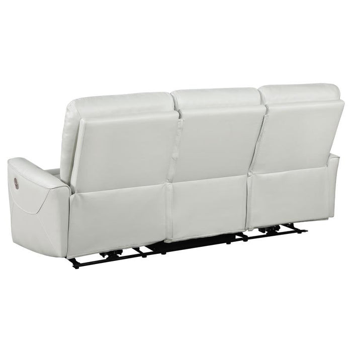 Greenfield Power Reclining Sofa - Ivory