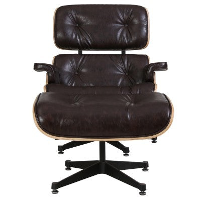 Grayson Collection Swivel  Lounge Chair & Ottoman