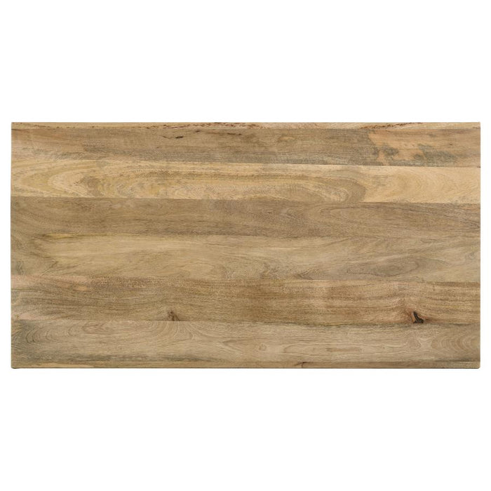 Benton Rectangular Solid Wood Coffee Table - Natural