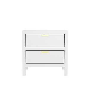 Carmel Collection Nightstand - White