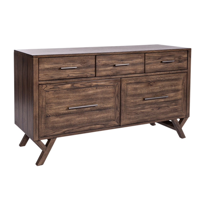 Lennox Collection Credenza w/File Cabinets