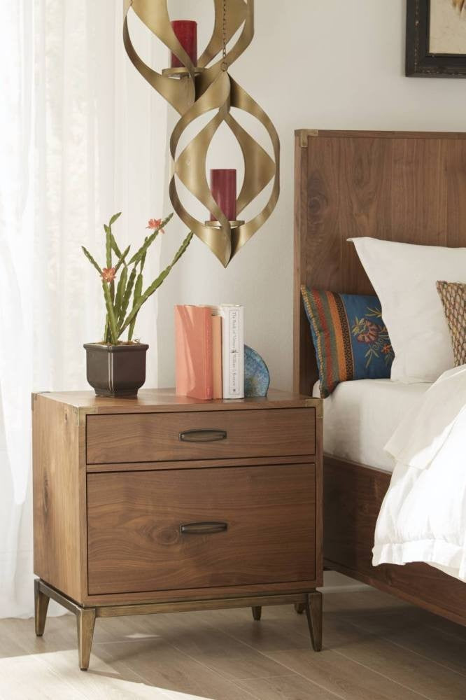 Adler Collection Two Drawer Night Stand