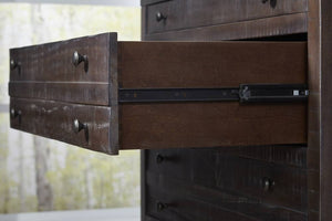 Townsend Collection Eight Drawer Dresser - Java Finish