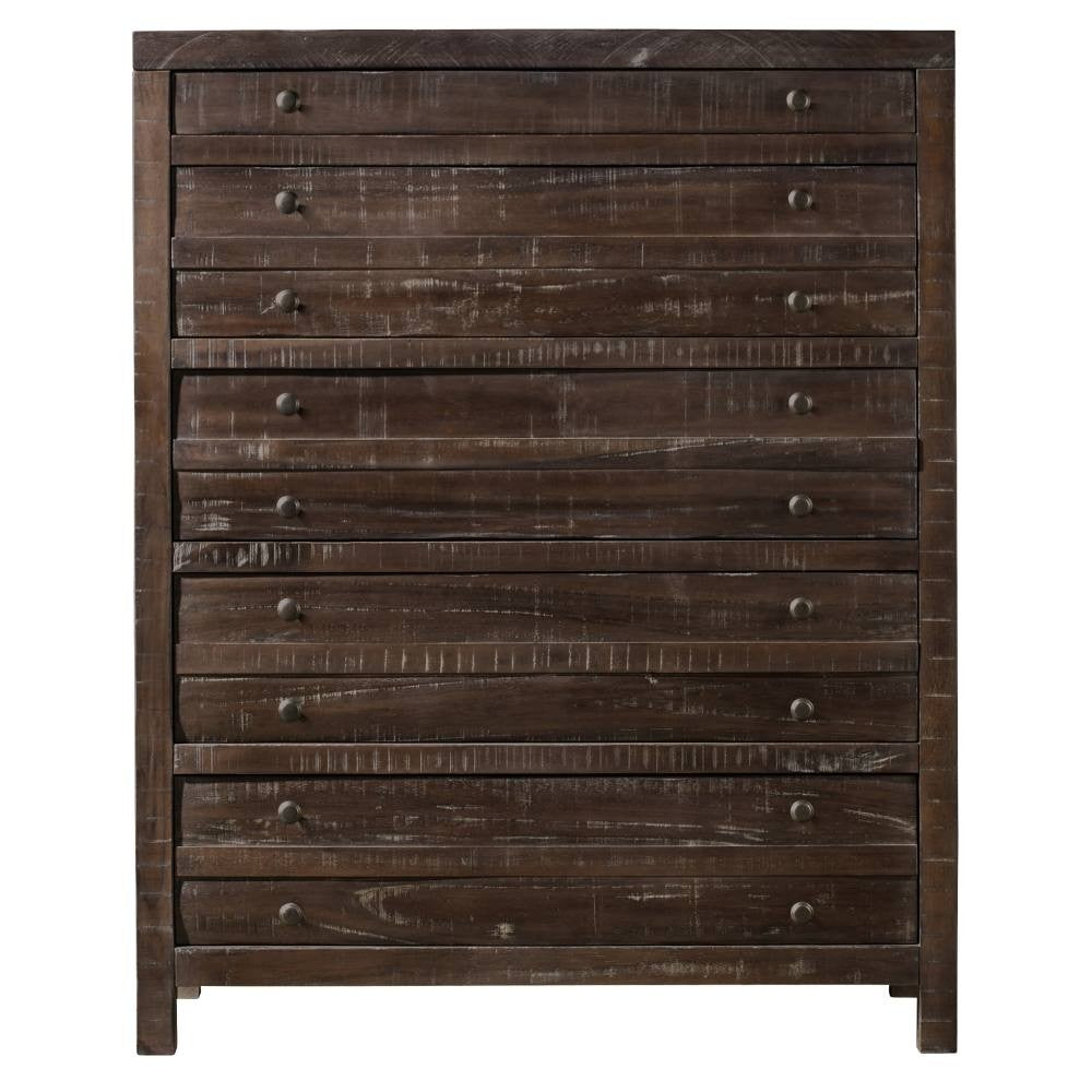 Townsend Collection Five Drawer Chest - Java Finish