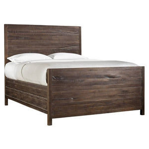 Townsend Collection Queen Panel Bed - Java Finish