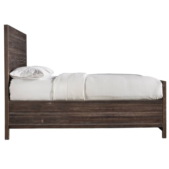 Townsend Collection Queen Panel Bed - Java Finish