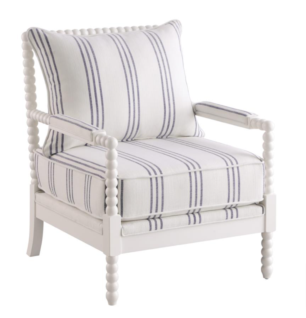 Coastal Collection Accent Chair - White