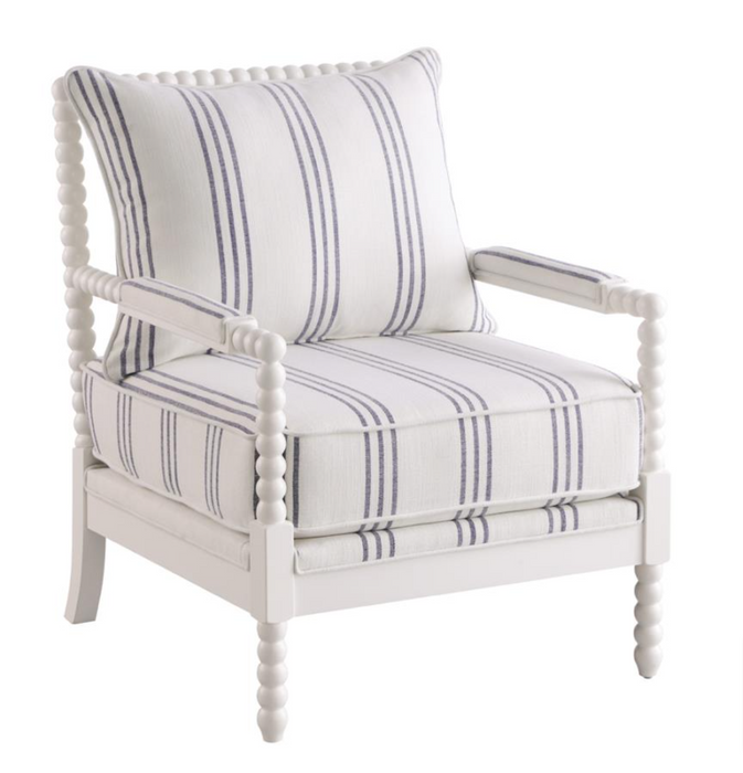 Coastal Collection Accent Chair White