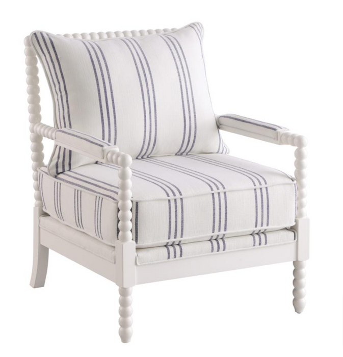 Coastal Collection Accent Chair - White