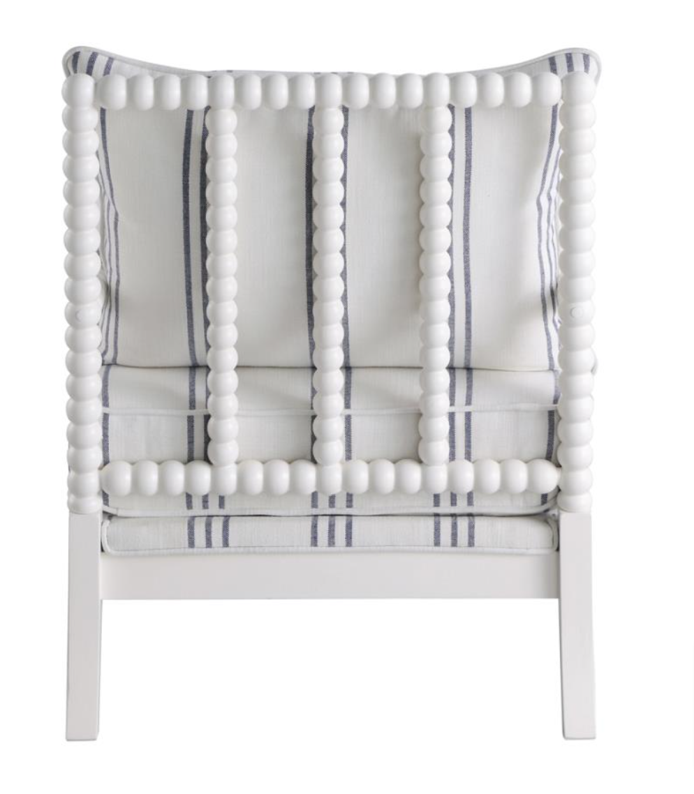 Coastal Collection Accent Chair - White