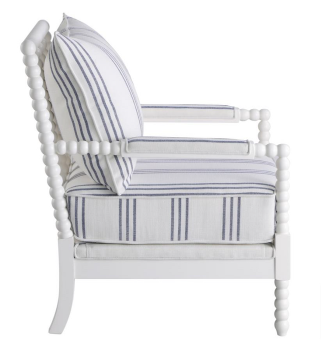 Coastal Collection Accent Chair - White