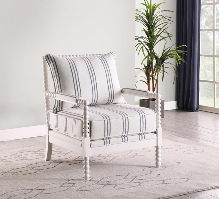 Coastal Collection Accent Chair - White