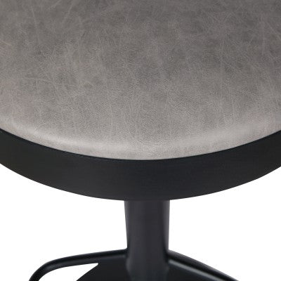 Juno Adjustable Gas Lift Stool - Vintage Mist Gray