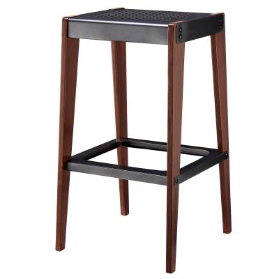 Novak Industrial Bar Stool