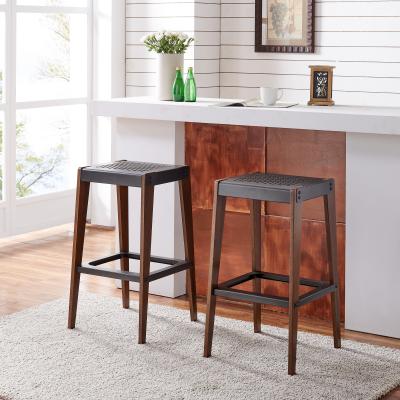 Novak Industrial Bar Stool