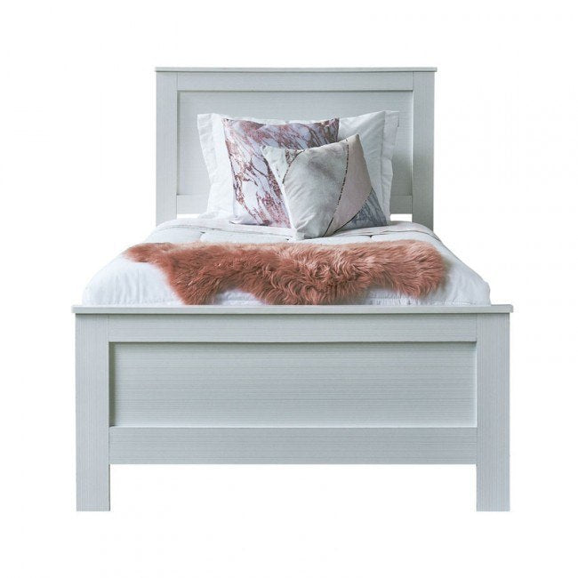 Catalina Panel Bed - White