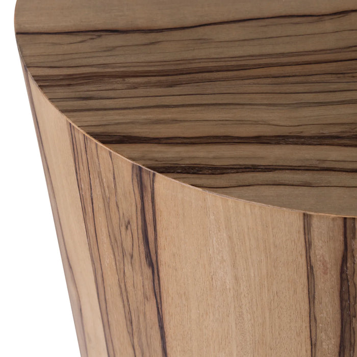 Limba Round End Table