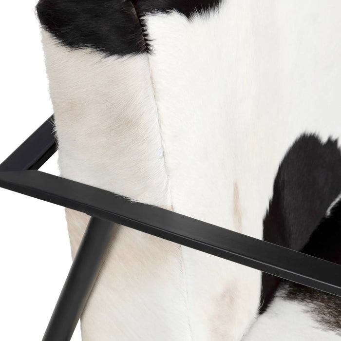 Ranchero Accent Chair (Faux Cowhide)