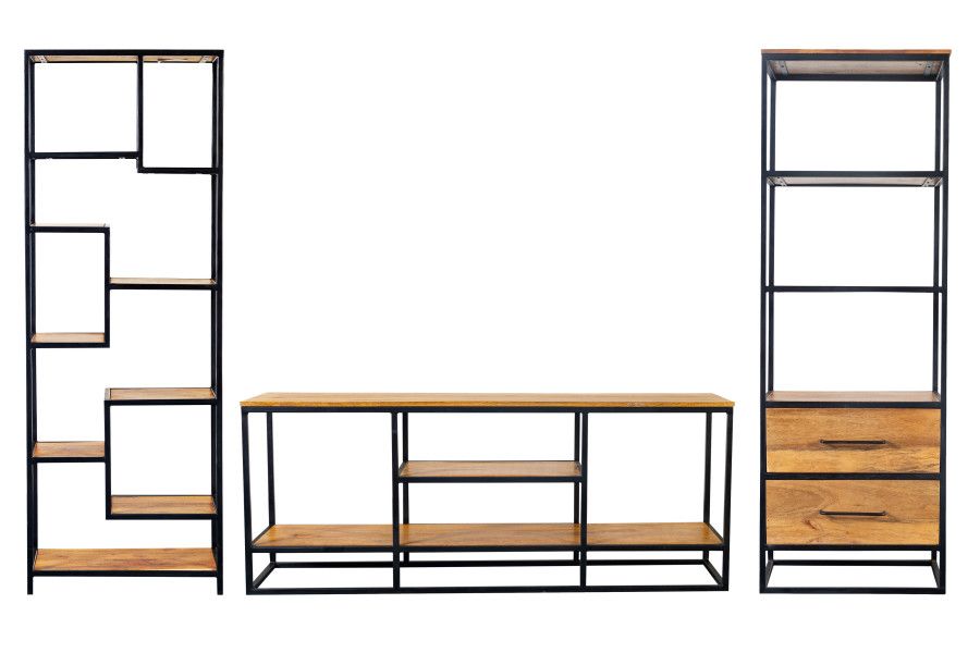 Delancy Collection 2 Drawer Bookshelf