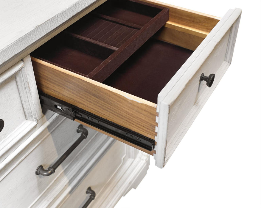 Clara Dresser - Antique White