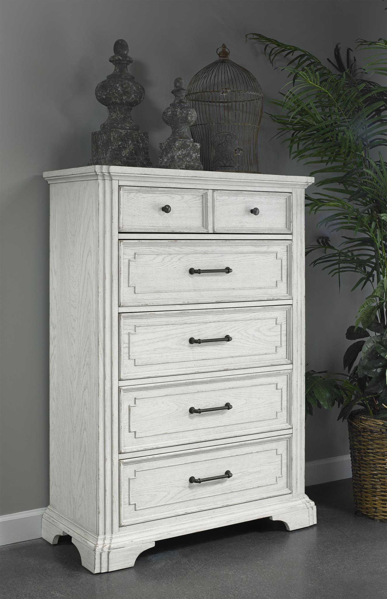 Clara Chest - Antique White