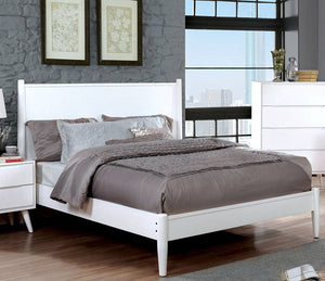 Lennart Collection Platform Bed - White