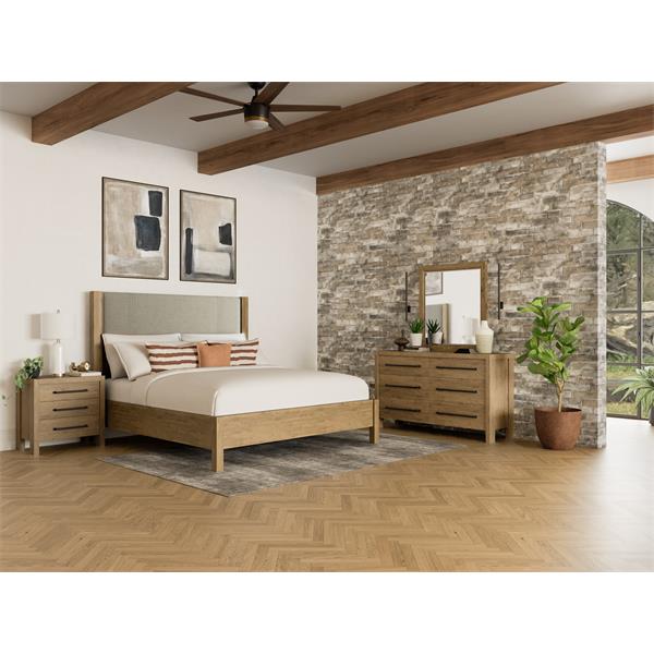 Davie Collection Upholstered Bed