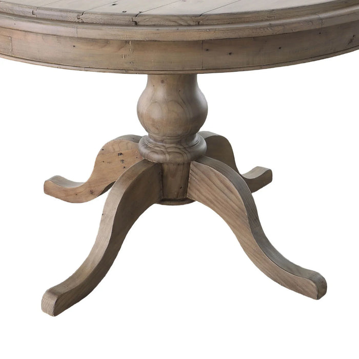 Irish Coast 47" Round Dining Table - Sundried