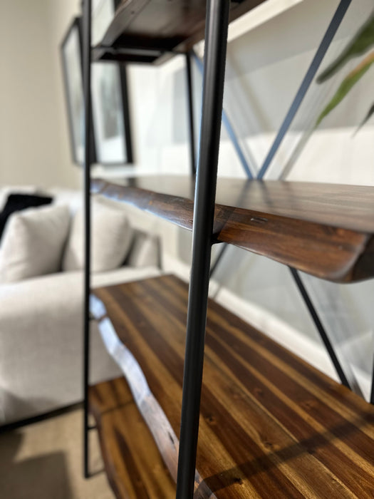 Live Edge Bookshelf