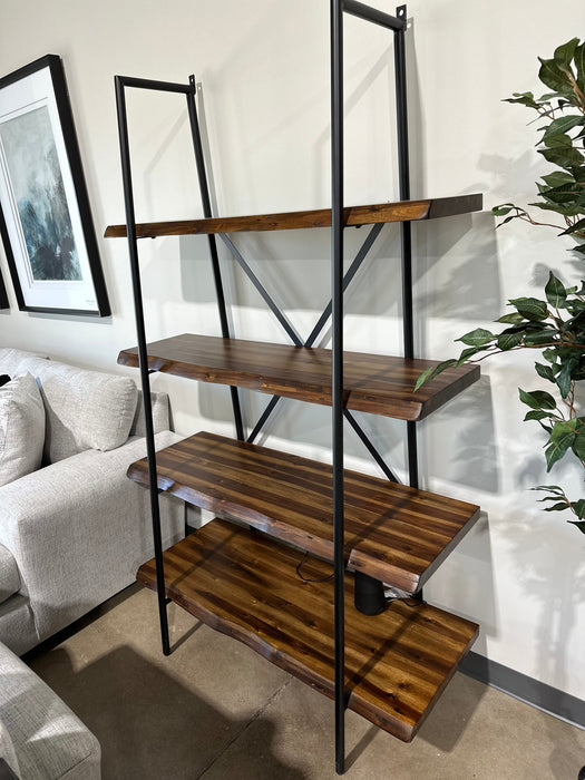 Live Edge Bookshelf