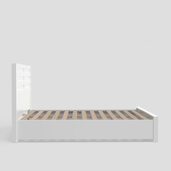 Carmel Collection Storage Bed - White