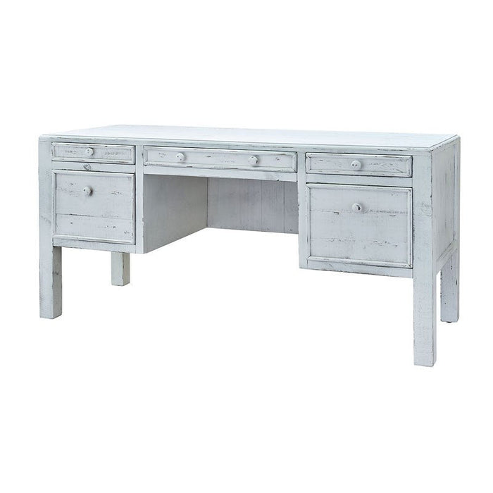 Leo Desk - Vintage White