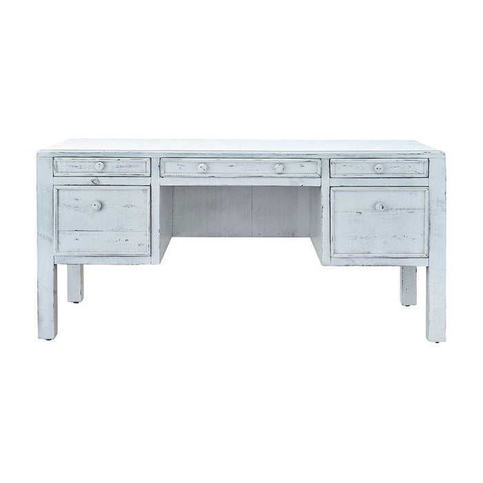 Leo Desk - Vintage White
