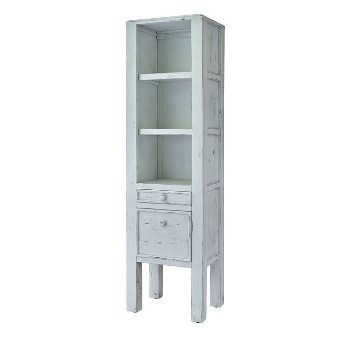 Leo Pier Cabinet - Vintage White
