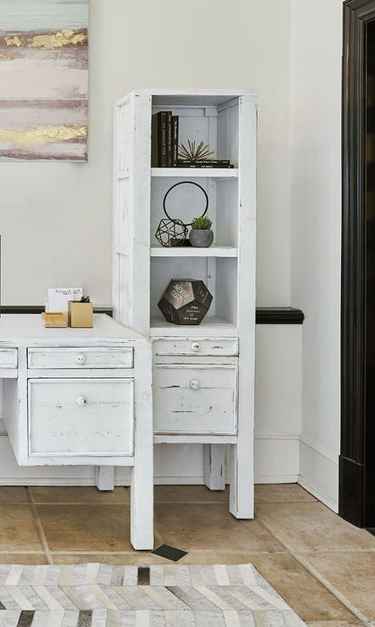 Leo Pier Cabinet - Vintage White